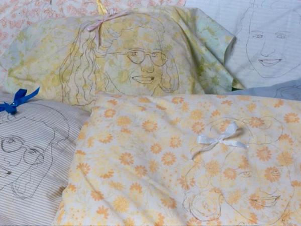 Pillowfaces (detail)