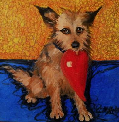 Scruffy (acrylic) Scruffy (acrylic)