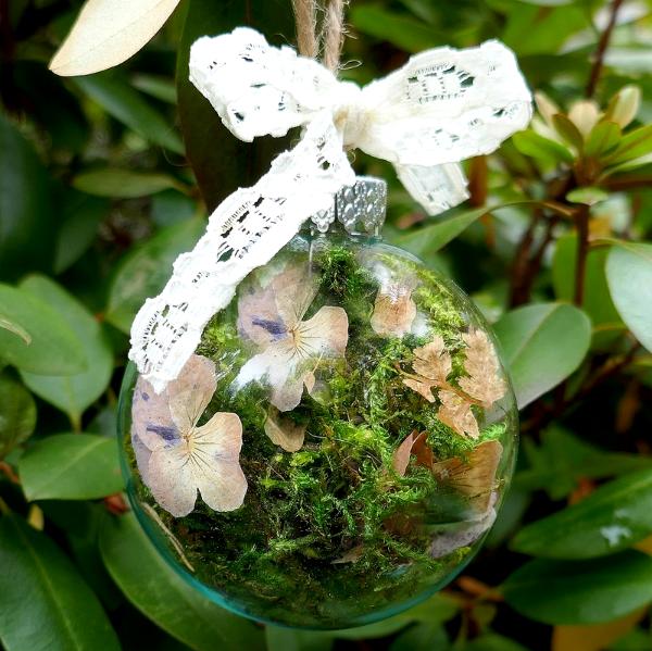 Glass Nature Bauble