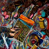 Points on a Continuum or How the Laughing Man Witnessed Pathways Through the Underlying Fabric of the Universe.