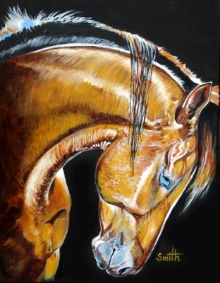 Blue-eyed Buckskin Blue-eyed Buckskin