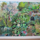 Unframed print of McLeans' Garden drawing