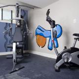 Gym mural