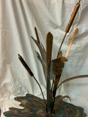 Cattails with Duck Cattails with Duck