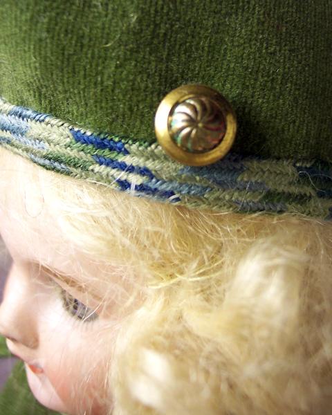  Costume d'Écossaise in GREEN 1917