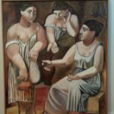 A reproduction of Pablo Picasso's Three Women at a Fountain 
