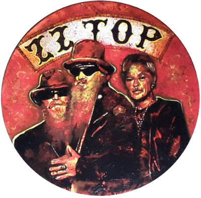 ZZ Top - LP Painting - Commission