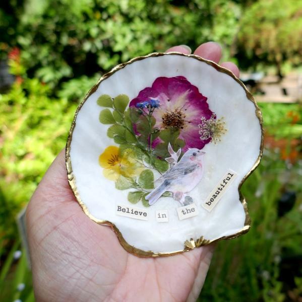 Large Collaged Shell