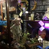 EXHIBITION OF HARRY POTTER COLLECTABLES in museum march 2017 display