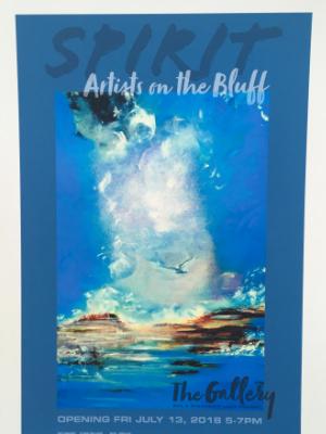 Spirit Poster- Spirit Messenger- 2018 chosen for poster image- Artists on the Bluff Gallery Spirit Poster- Spirit Messenger- 2018 chosen for poster image- Artists on the Bluff Gallery