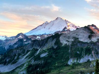 Last Light on Mt. Baker Last Light on Mt. Baker