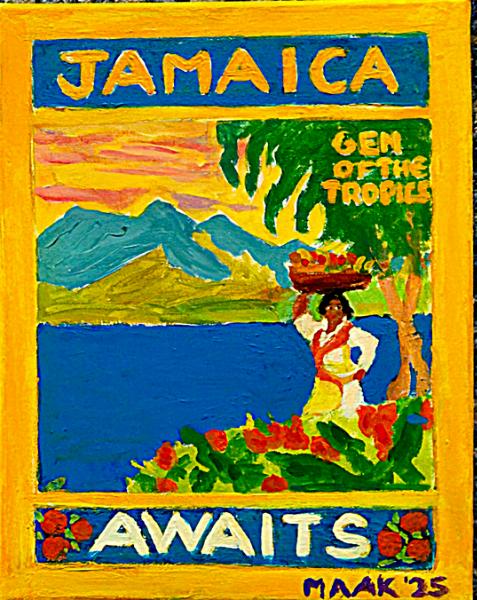 Jamaica Travel Poster