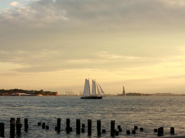 Sailboat on the East River