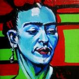 Painting 9 of 10 Fun Frida Commissions