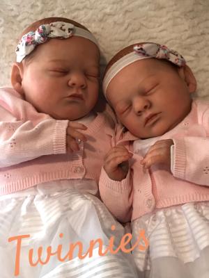 NEW Realborn Twin girls ~ Evelina & Elizabeth ~ ADOPTED/SOLD 