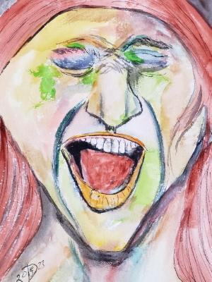 It's party time.... © 2023 By Duane Kirby Jensen 8 x 5.5 Watercolor and pen on watercolor paper It's party time.... © 2023 By Duane Kirby Jensen 8 x 5.5 Watercolor and pen on watercolor paper
