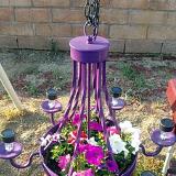 Garden Chandelier (Purple)