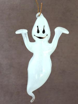 #09112309 GLOW IN THE DARK ghost free hanging 9''Hx5''W $150 #09112309 GLOW IN THE DARK ghost free hanging 9''Hx5''W $150