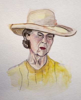 Nancy in a Straw Hat Nancy in a Straw Hat