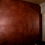 Copper snakeskin finish