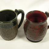 100829.F, H Textured Mugs
