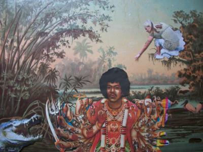 An angel saves Jimi from croc attack An angel saves Jimi from croc attack
