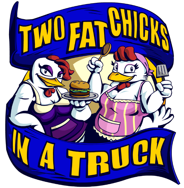 Two Fat Chicks in a Truck