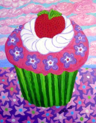 Strawberry Cupcake