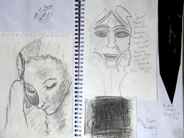 drawings from Visual Diary 