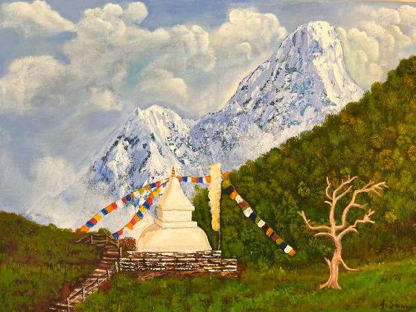 Amadablam mountain 