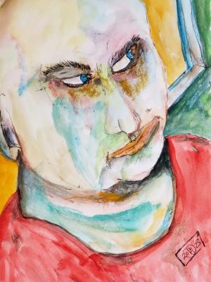 Watching the ugliness of the world play out on the evening news. Watching the ugliness of the world play out on the evening news.