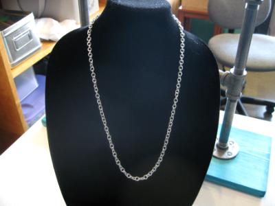 13-121 Handmade Simple Sterling Chain