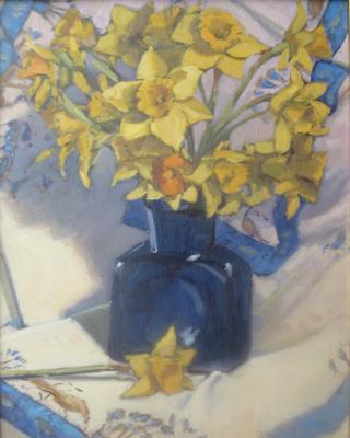 Egyptian Daffodils 16x20' oil sold Egyptian Daffodils 16x20' oil sold