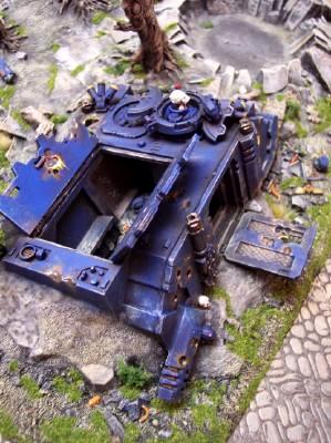 "Wrecked" Rhino APC "Wrecked" Rhino APC