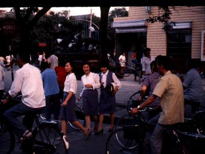 Chinese girls Crossing