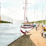 Alongside