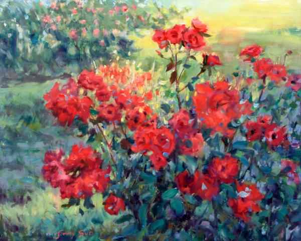 Intimacy of the Rose Garden