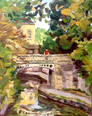 Sydney Gardens, 10x8 ins, oils. Sydney Gardens, 10x8 ins, oils.