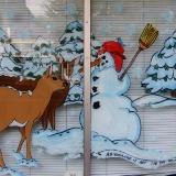 deer & snowman