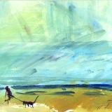 July's paintings.