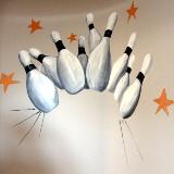 Bowling mural