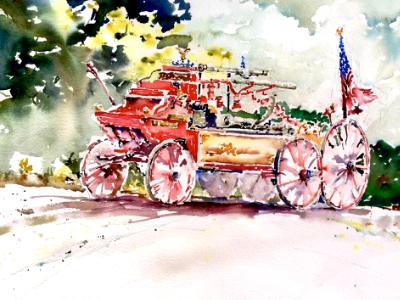 Civil War Era Firetruck Civil War Era Firetruck