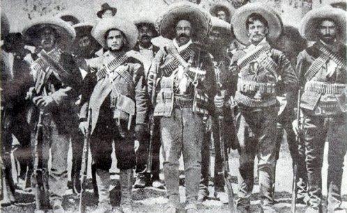 Pancho Villa and compadres