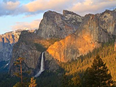 Bridalveil & Cathedral Rocks Sunset Bridalveil & Cathedral Rocks Sunset