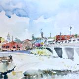 Downtown Jasper Skyline