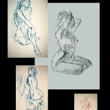 Life drawing - 10 minute poses