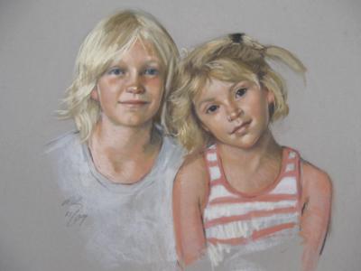 Pastel 18x24" Pastel 18x24"