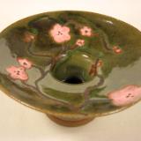 120630.CA Flower Vase with Cherry Blossoms