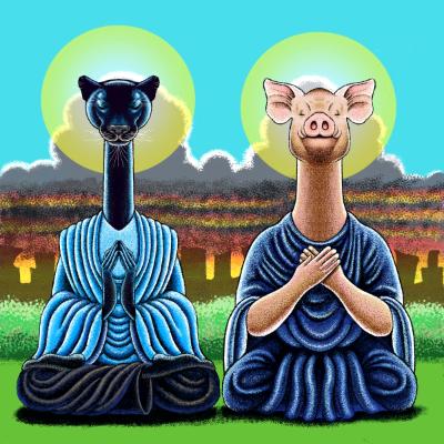 Zen Panther: Reverence and Compassion Zen Panther: Reverence and Compassion
