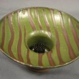 120630.EC Flower Vase with Zebra Stripes